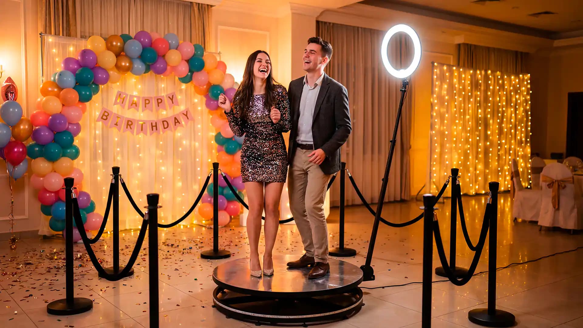 Fotomatón para cumpleaños en Albacete